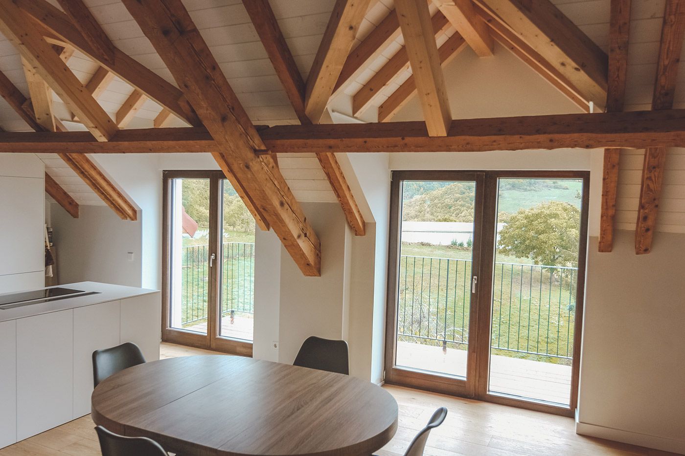 Vivienda en un desván Passivhau